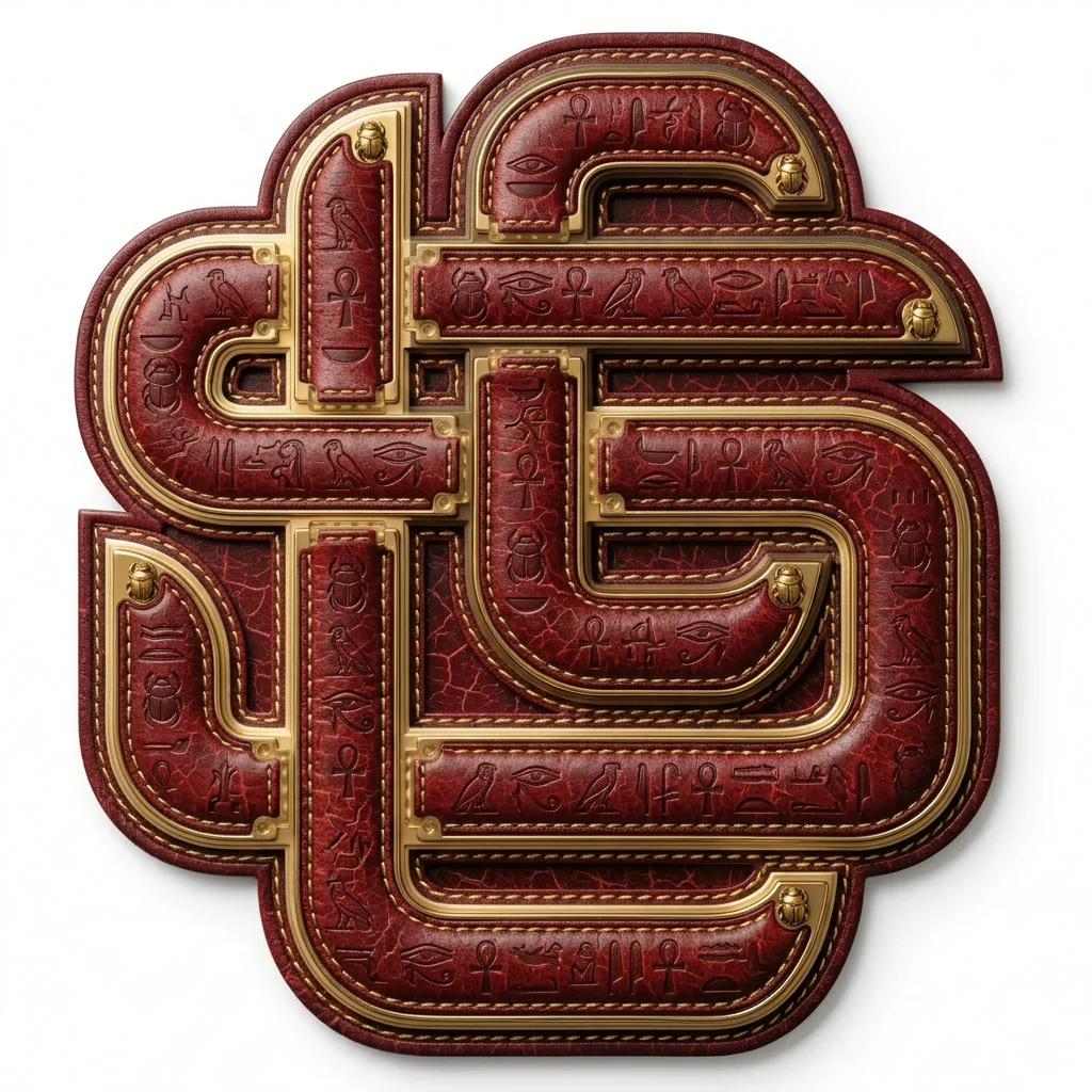 82 Kings Deep Red L.S.3.1st Monogram patch