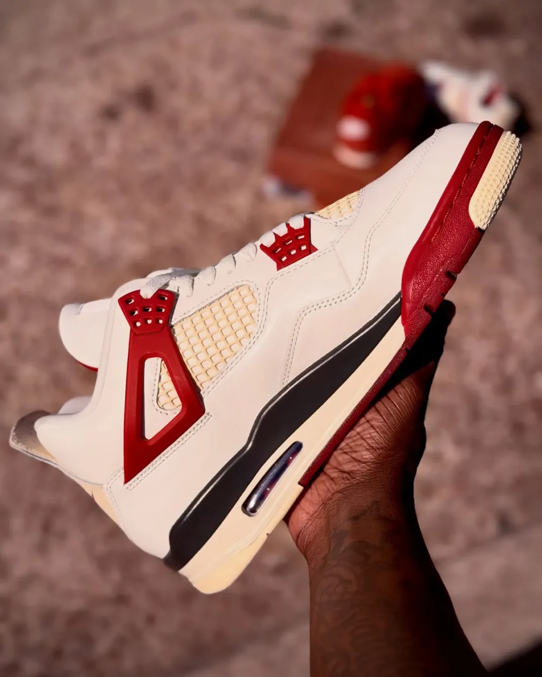 Air Jordan 4 "Brick After Brick" detail 9