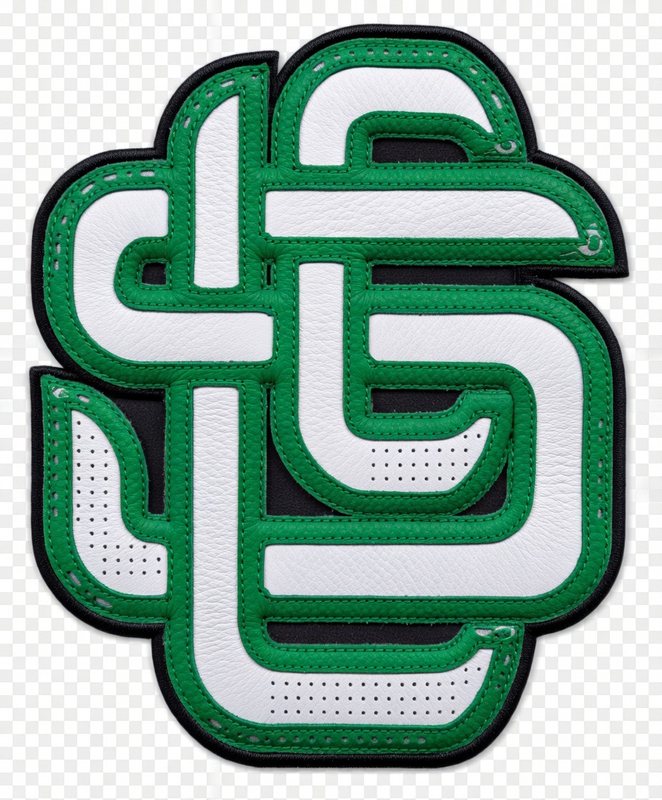 Perforated Green L.S.3.1st Monogram patch