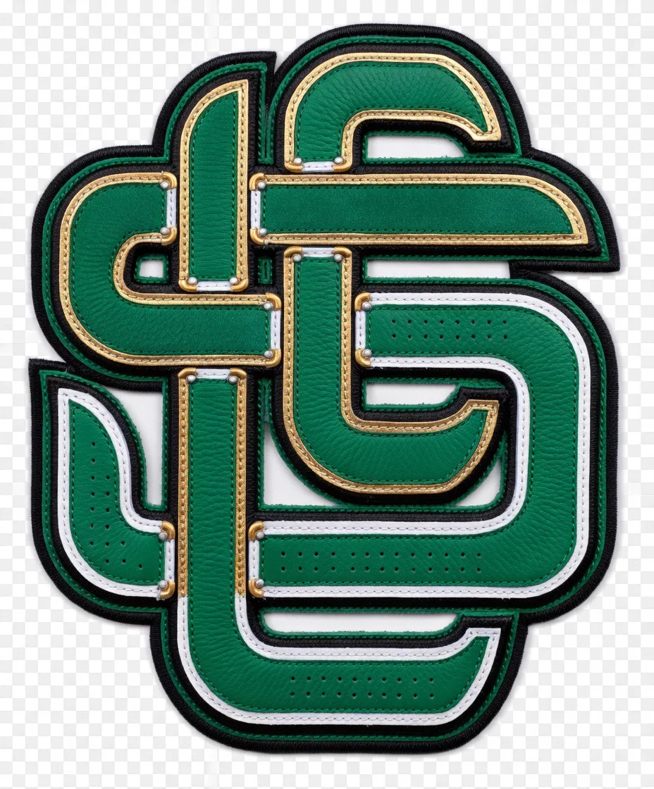 Celtics Gold L.S.3.1st Monogram patch