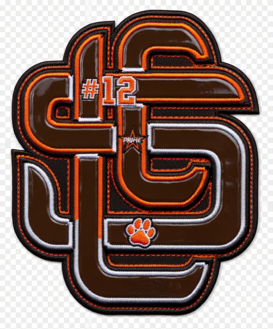 Prime Time Clemson L.S.3.1st Monogram patch