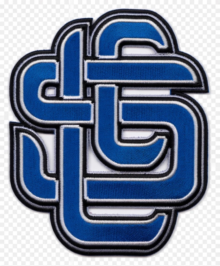 Royal Blue L.S.3.1st Monogram patch