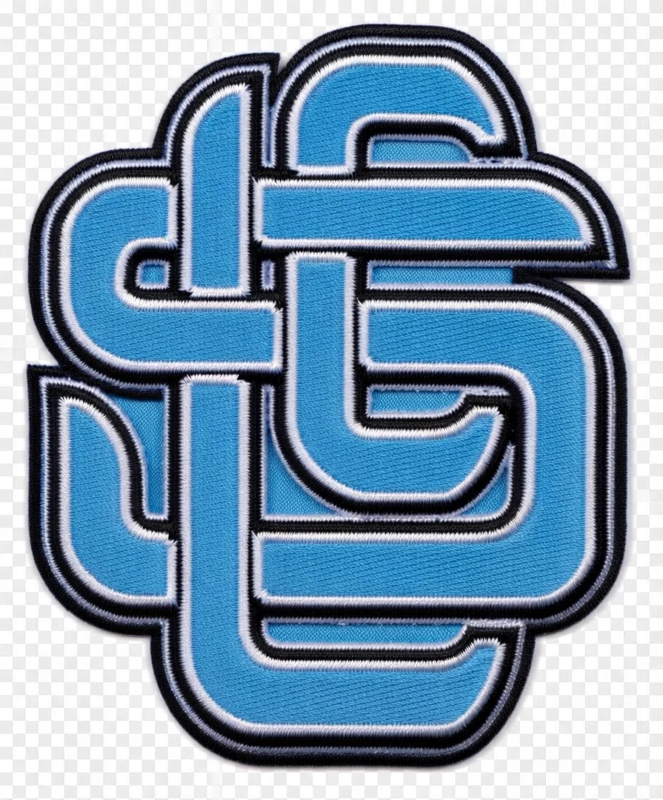 University Blue L.S.3.1st Monogram patch